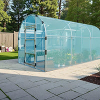 Outdoor Walk-in Greenhouse Tunnel for Plants, Winter Frost Protection & Sunshade