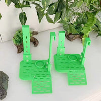Turtle Basking Platform with Suction Cups for Aquarium, Floating Dock for Reptile Tank, Climbing Ramp Decor