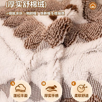 Plush Fleece Sofa Cover Blanket for Winter - Thickened Warm Sofa Throw