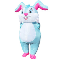 Inflatable Ride-On Rabbit Costume for Halloween, Christmas, and Easter