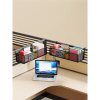 Bedside Storage Basket Hanging Organizer for Dorm Room Bunk Bed Desk
