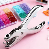 Perler Bead Keychain Single Hole Punch Tool for DIY Crafting