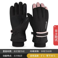 Winter Warm Snow Ski Gloves for Men and Women, Cold-Resistant Cycling Motorcycle Ice Skating Gloves