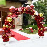 Wedding Balloon Arch Kit for Outdoor & Indoor Decorations, Party Event Backdrop Stand