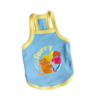 Pet Summer Thin Dog Dress Small Dog Cat Printed Cute Comfortable Spring/Summer Sling