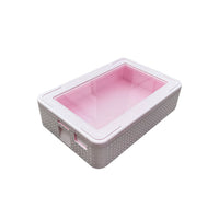 EPP Foam Insulated Food Carrier with Transparent Lid for Outdoor Catering and Baking