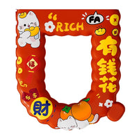 New Year Waterproof Toilet Seat Cover, All Seasons Universal, Thickened Washable Adhesive Toilet Seat Cushion