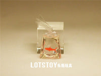 Miniature Simulation Goldfish Model for Micro Landscape Decor