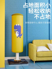 Kids' Freestanding Punching Bag Set with Boxing Gloves for Taekwondo & Martial Arts Training
