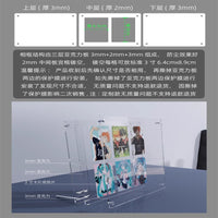 Acrylic Photo Display Stand for 3-inch Instax Photos and Small Cards