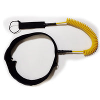 Paddleboard Leash for Stand-Up Paddleboarding (SUP) - Elastic Waist Rope for Surfing and Water Sports Safety