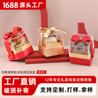 Acrylic Gift Box for Dried Tangerine Peel or Rose Tea, Creative Packaging for Special Occasions