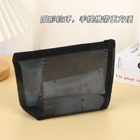 Clear Cosmetic Bag Set, Large Capacity Travel Toiletry Organizer, Portable Makeup Pouch