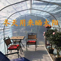 Mini Greenhouse for Winter Plant Protection - Portable Walk-in Tunnel for Garden & Yard