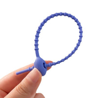 Reusable Silicone Cable Ties for Cord Management