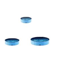 Foldable Pet Swimming Pool Portable Dog Bath Tub Outdoor Play & Cleaning