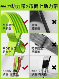 Pull-Up Assist Band Resistance Training Strap for Home Gym and Exam Prep