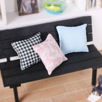 1/12 Scale Dollhouse Miniature Pillow Cushion Model for OB11 Doll House Decor