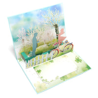 3D Pop-Up Greeting Cards for Birthday, Travel, Teacher's Day, Thank You, and Messages