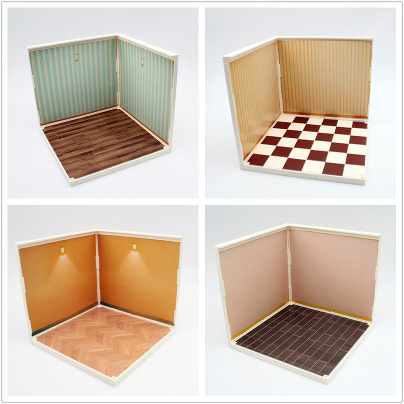 DIY Miniature Dollhouse Kit with Furniture and LED Lights, 3D Wooden Model Craft for Adults and Teens