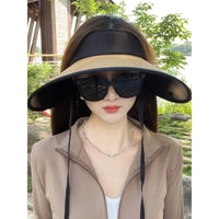 UV Protection Sun Hat with Detachable Neck Flap for Women