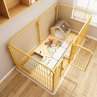 Pet Playpen Indoor Outdoor Dog Crate for Small to Medium Dogs Puppy Exercise Barrier