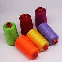 Heavy Duty 202 Denim Thread for Sewing Machines - Thick 2-Ply Polyester Thread for Jeans, Canvas, and Outdoor Fabrics