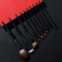 Premium 12-Piece Makeup Brush Set with Bag for Eyeshadow, Blush, and Face