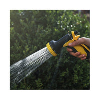 Expandable Garden Hose with 10-Function Spray Nozzle for Car Washing & Watering
