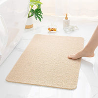 Non-Slip PVC Looped Coil Bath Mat for Shower and Bathroom