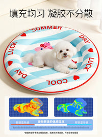 Pet Cooling Mat Ice Nest for Dogs and Cats, Summer Sleep Pad for Heat Relief