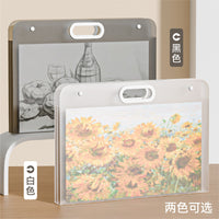 Art Portfolio Folder for Sketches, Drawings, and Documents - A4, 4K, 8K Sizes