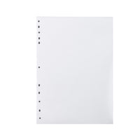 Double-Sided Release Paper Refill Pages for Loose-Leaf Binders