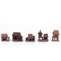 Aquarium Landscape Ceramic House Ornament for Fish Tank Decoration
