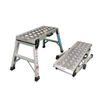 Zhonglong Aluminum Alloy Folding Car Wash Platform Ladder Thickened Engineering Scaffolding Step Stool