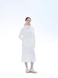 Women's Long Sun Protection Jacket, UPF 50+ Hooded Outdoor Lightweight Breathable Coat
