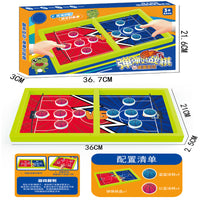 Fast-Paced Sling Puck Board Game for Kids and Families, Interactive Tabletop Football/Basketball Game
