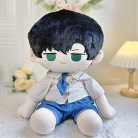 40cm Cotton Doll Clothes Set with Puppy Tie - Trendy Outfits for Plush Dolls