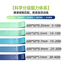 Resistance Loop Bands Set for Yoga, Pilates, and Strength Training - High Elasticity, Anti-Break