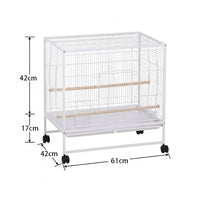 Stackable Large Parrot Bird Cage Multi-Layer Double-Layer for Budgies Cockatiels Peony Parrots Luxury Villa Cage