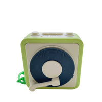 Mini Retro Phonograph Keychain Music Box Bag Charm for Students and Friends