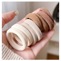 No-Crease High-Elasticity Hair Ties for Ponytails, Durable Hair Bands for Women