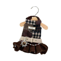 Pet Dog Dress Autumn/Winter Princess Skirt for Small to Medium Dogs
