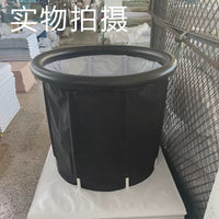 Portable Inflatable Adult & Kids Bathtub for Indoor/Outdoor Use - Hot & Cold Soaking Tub