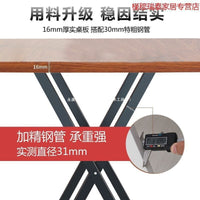 Foldable Square Dining Table for Home or Outdoor Use, Compact 2-Person Table