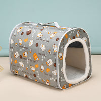 Waterproof Outdoor Cat House Winter Warm Thickened Pet Bed Enclosed Dog Shelter
