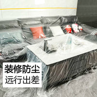 Disposable Plastic Dust Cover Film for Furniture Protection During Renovation and Painting