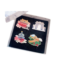 Forbidden City Brooch Pin Souvenir Gift for Kids and Friends