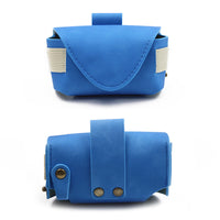PU Leather Golf Ball Pouch with Belt Clip, Portable Outdoor Sports Ball Holder