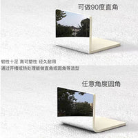 Mirror Finish Carbon Crystal Wall Panel Bamboo Charcoal Wood Decorative Board